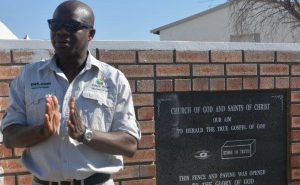 Tsepo Moerance of 045.Com Tours and Events during the CHDM guided tour of the Chris Hani Liberation Heritage route  Picture: ZOLILE MENZELWA 