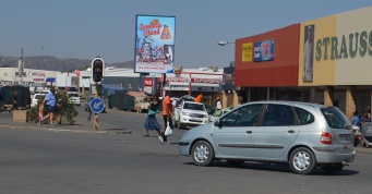 The traffic lights in Robinson Road have not been working for three years PIcture: BHONGO JACOB