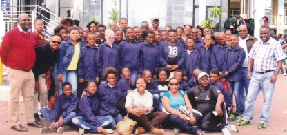 Staff and pupils from Edlelweni Primary School enjoyed their excursion in Cape Town