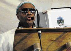 HERITAGE EVENT:  AmaRharhabe  kingdom royal spokesman Prince Zolile Burns-Ncamashe was the guest speaker at the build-up to Heritage Day celebrations Picture: ABONGILE SOLUNDWANA © Daily Dispatch